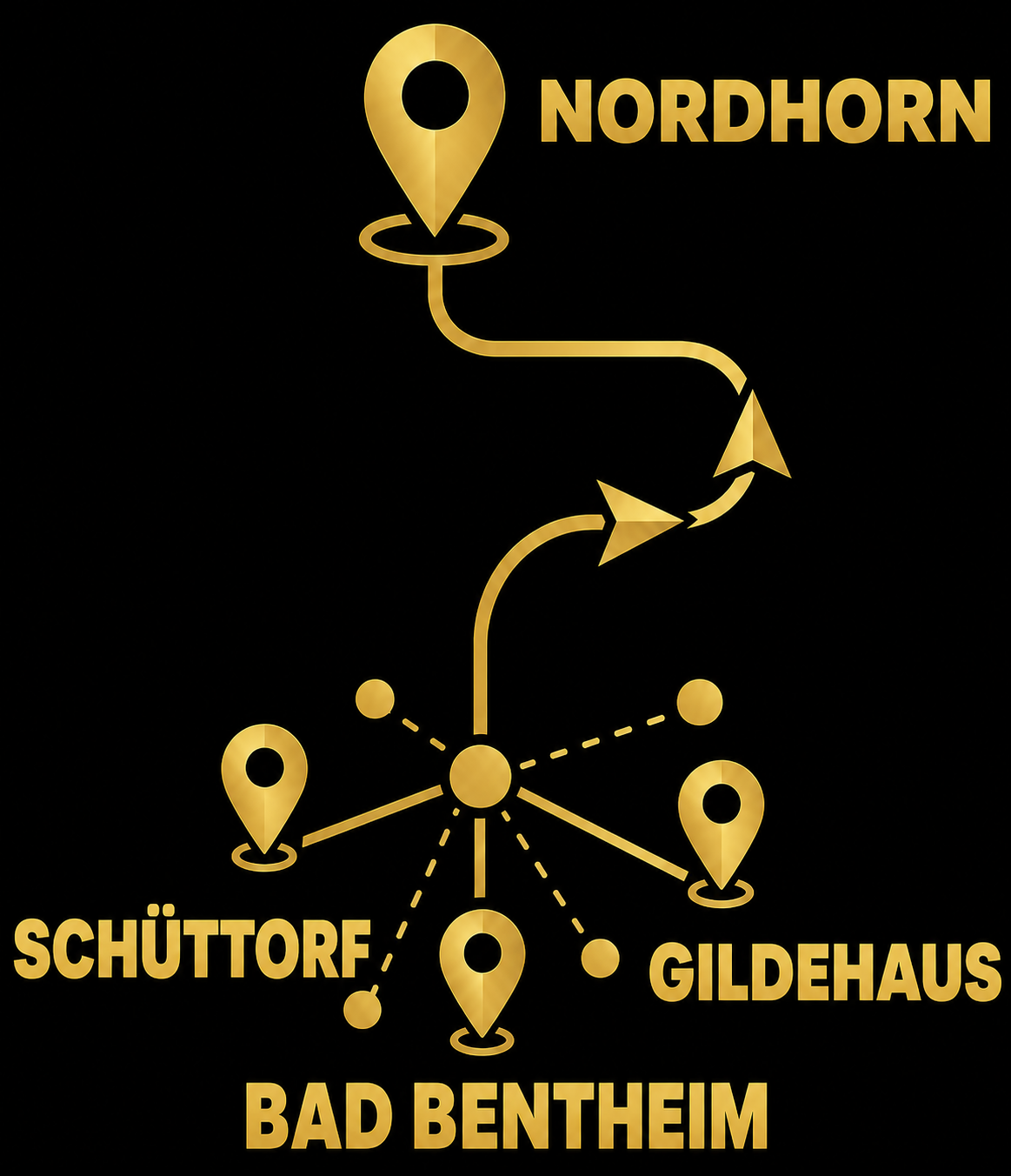 Taxi Blitz Local Route Map Logo